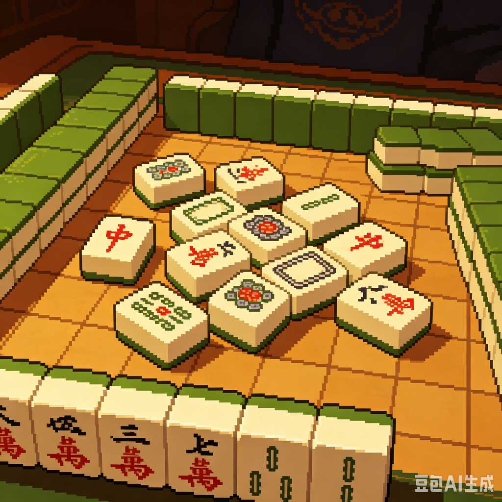 four player mahjong racks