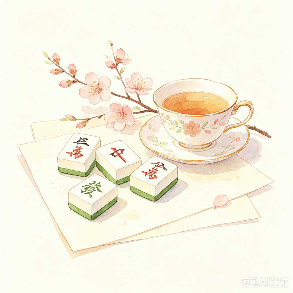 extra mahjong dice set