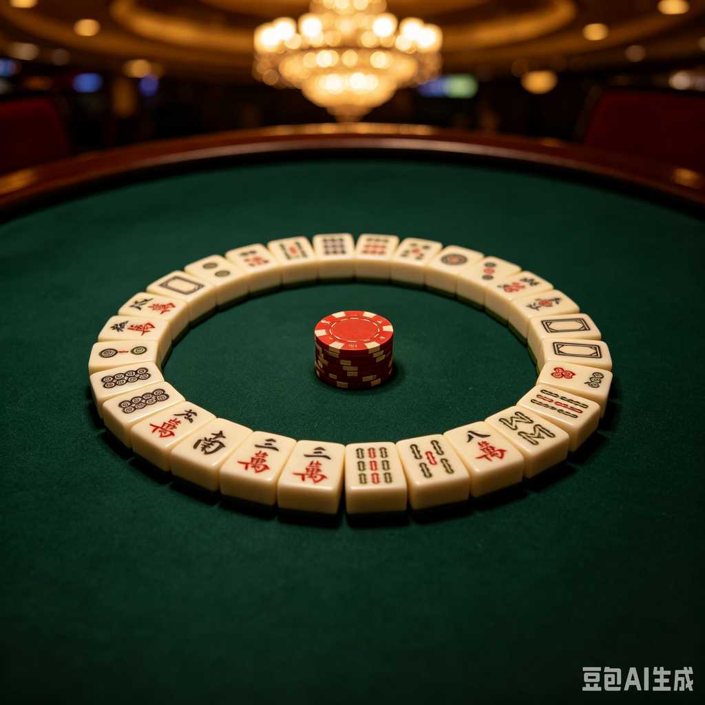 space saving mahjong game set