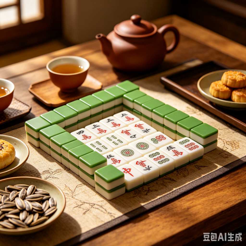 black luxury mahjong set